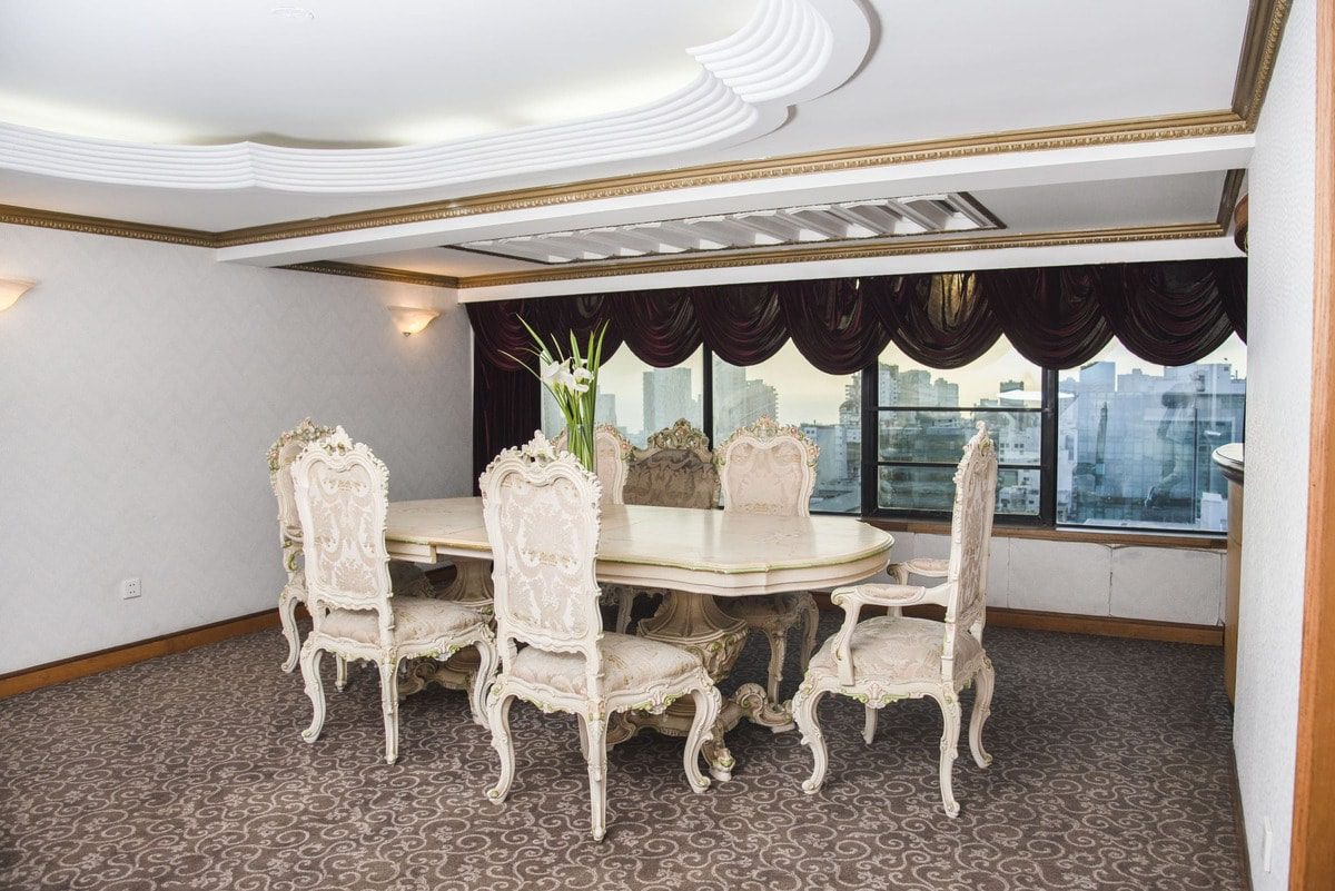 Comedor Suite Presidencial -  Dining Room, Presidential Suite